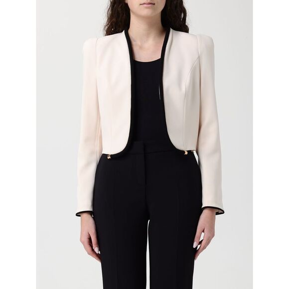 Elisabetta Franchi Jacket Woman Butter